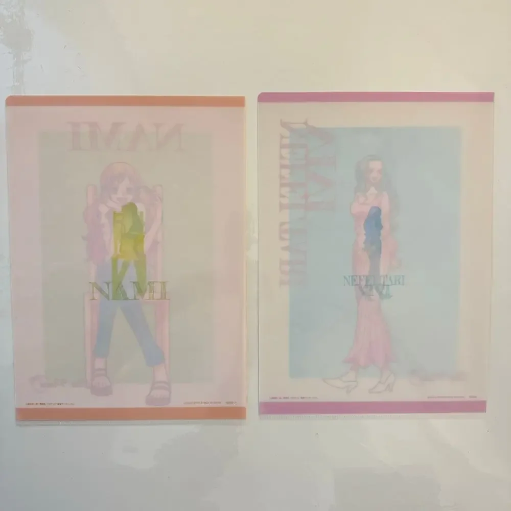 4 One Piece Emotional Stories Ichiban Kuji Visual Art Sheet Clear File‎ Poster